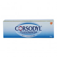 Купить Корсодил (Corsodyl) зубной гель 1% 50г в Анапе
